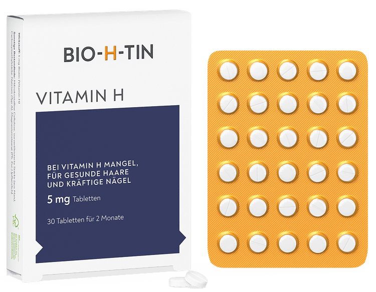 BIO-H-TIN® Vitamin H 5 mg für 2 Monate Tabletten 30 St